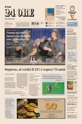 Cover of Il Sole 24 Ore