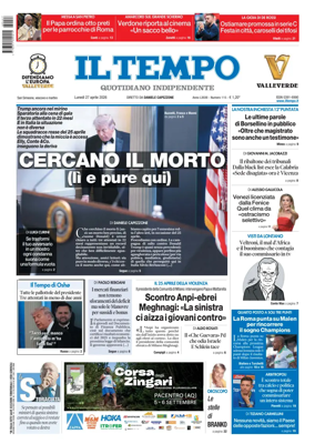 Cover of Il Tempo (Nazionale)