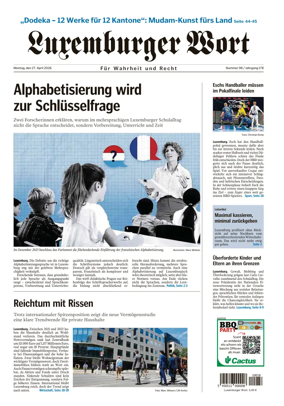 Cover of Luxemburger Wort