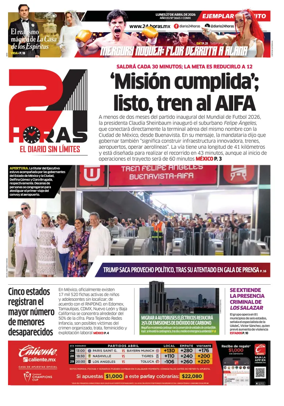 Cover of 24 Horas - El diario sin limites