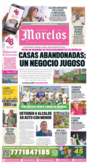 Cover of Diario de Morelos