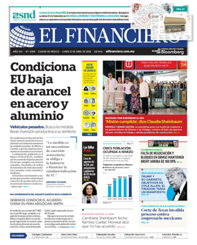 Cover of El Financiero