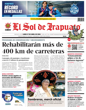 Cover of El Sol de Irapuato