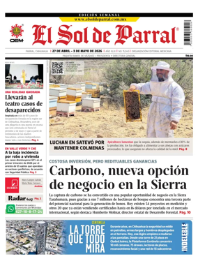 Cover of El Sol de Parral