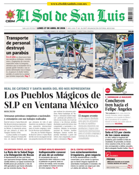 Cover of El Sol de San Luis Potosi