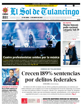 Cover of El Sol de Tulancingo