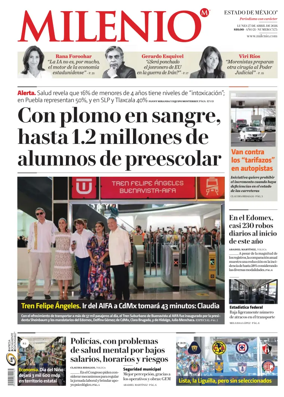 Cover of Milenio Edo de Mexico