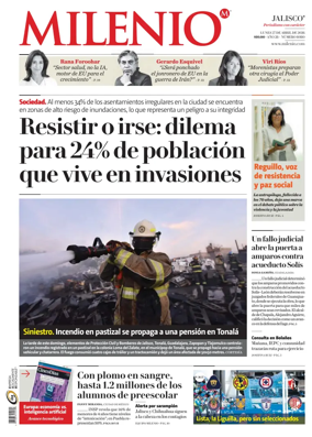 Cover of Milenio Jalisco