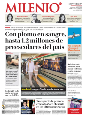 Cover of Milenio Monterrey