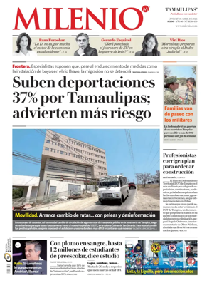 Cover of Milenio Tamaulipas