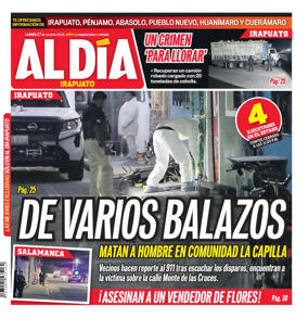 Cover of Periodico Al Dia (Irapuato)