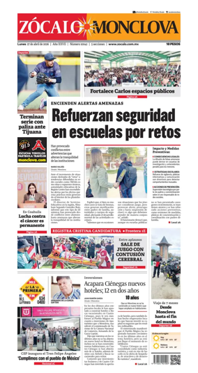 Cover of Zocalo Monclova