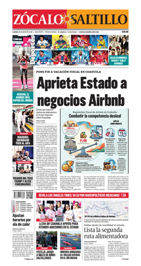 Cover of Zocalo Saltillo