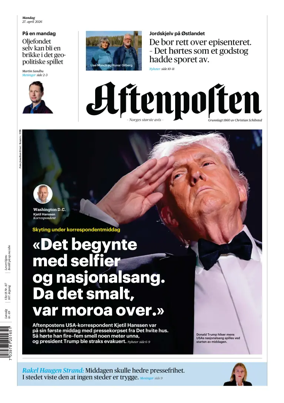 Cover of Aftenposten
