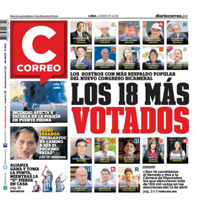 Cover of Diario Correo