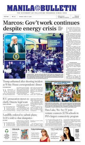Cover of Manila Bulletin