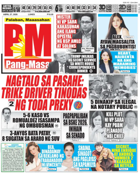 Cover of PM Pang-Masa