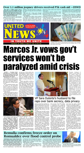 Cover of United News - English Edition