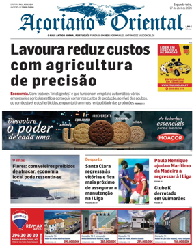 Cover of Acoriano Oriental