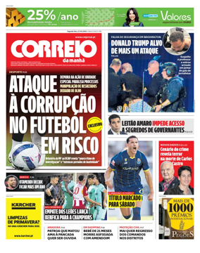 Cover of Correio da Manha