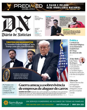 Cover of Diario de Noticias
