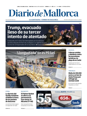 Cover of Diario de Mallorca