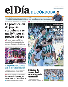 Cover of El Dia de Cordoba