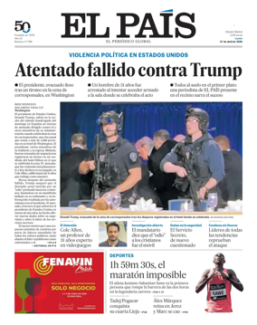 Cover of El Pais Madrid