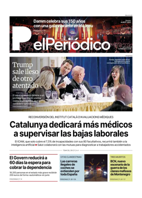Cover of El Periodico - Castellano