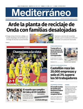 Cover of El Periodico Mediterraneo