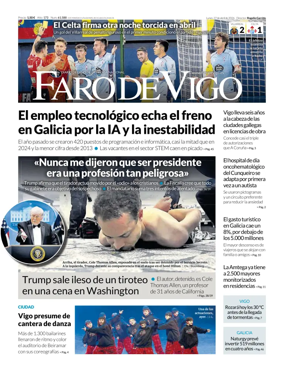 Cover of Faro de Vigo