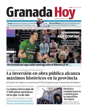 Cover of Granada Hoy