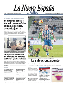 Cover of La Nueva Espana (Aviles)