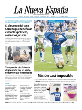 Cover of La Nueva Espana (Oviedo)