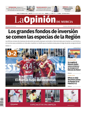 Cover of La Opinion de Murcia