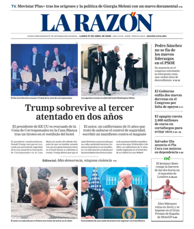 Cover of La Razon (Cataluna)