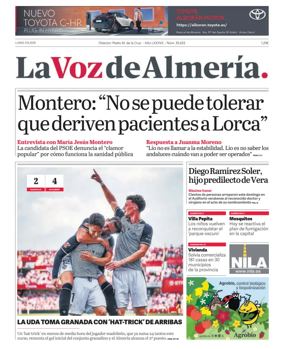 Cover of La Voz de Almeria