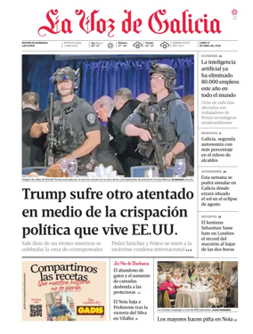 Cover of La Voz de Galicia (Barbanza)