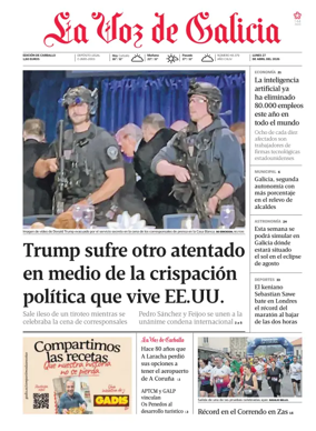 Cover of La Voz de Galicia (Carballo)