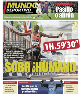 Cover of Mundo Deportivo (At. Madrid)