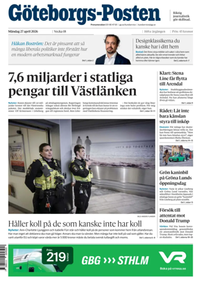 Cover of Goteborgs-Posten