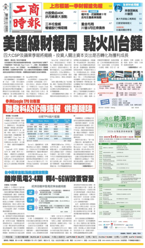 Cover of Commercial Times