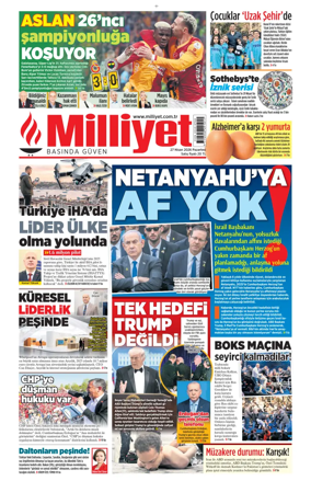 Cover of Milliyet