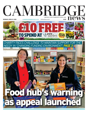 Cover of Cambridge News