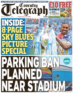 Cover of Coventry Telegraph