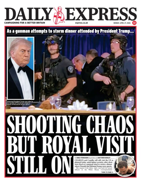 Cover of Daily Express