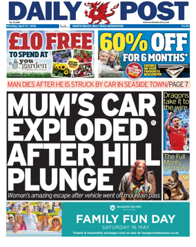 Cover of Daily Post (North Wales)