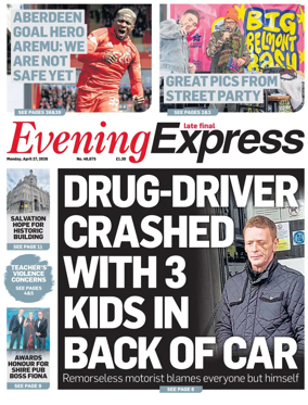 Cover of Evening Express