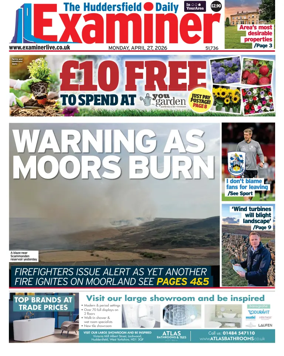 Cover of Huddersfield Daily Examiner