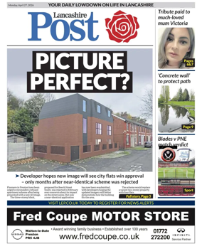Cover of Lancashire Evening Post